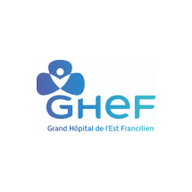 Logo du Grand Hôpital de l'Est Francilien (GHEF)